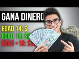 formas de ganar dinero con 14 años|Aprende cómo ganar dinero a los 14 años